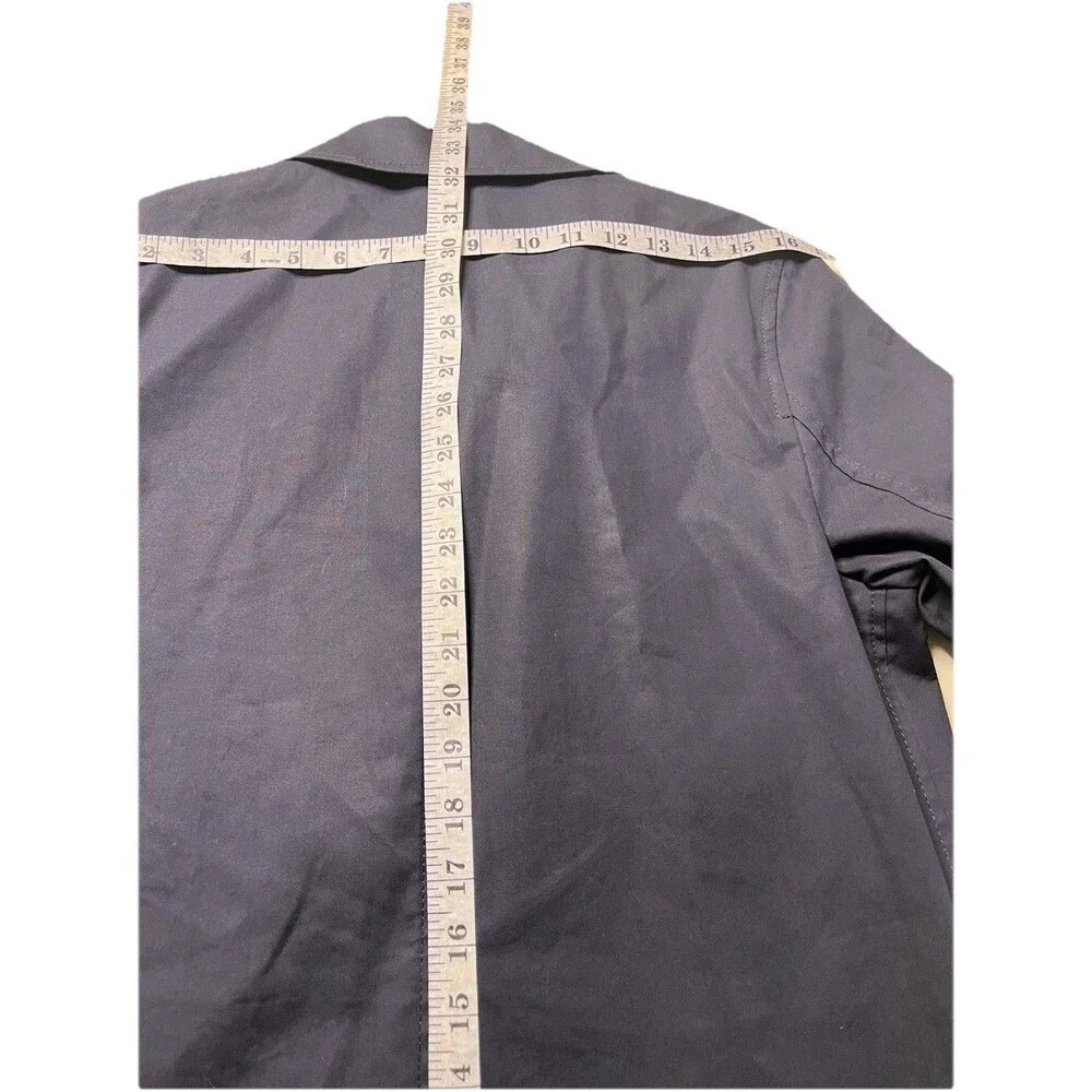 J.Crew Ludlow Men's XS Navy Water-Repellent Bonded Cotton Car Coat HO16 E8564